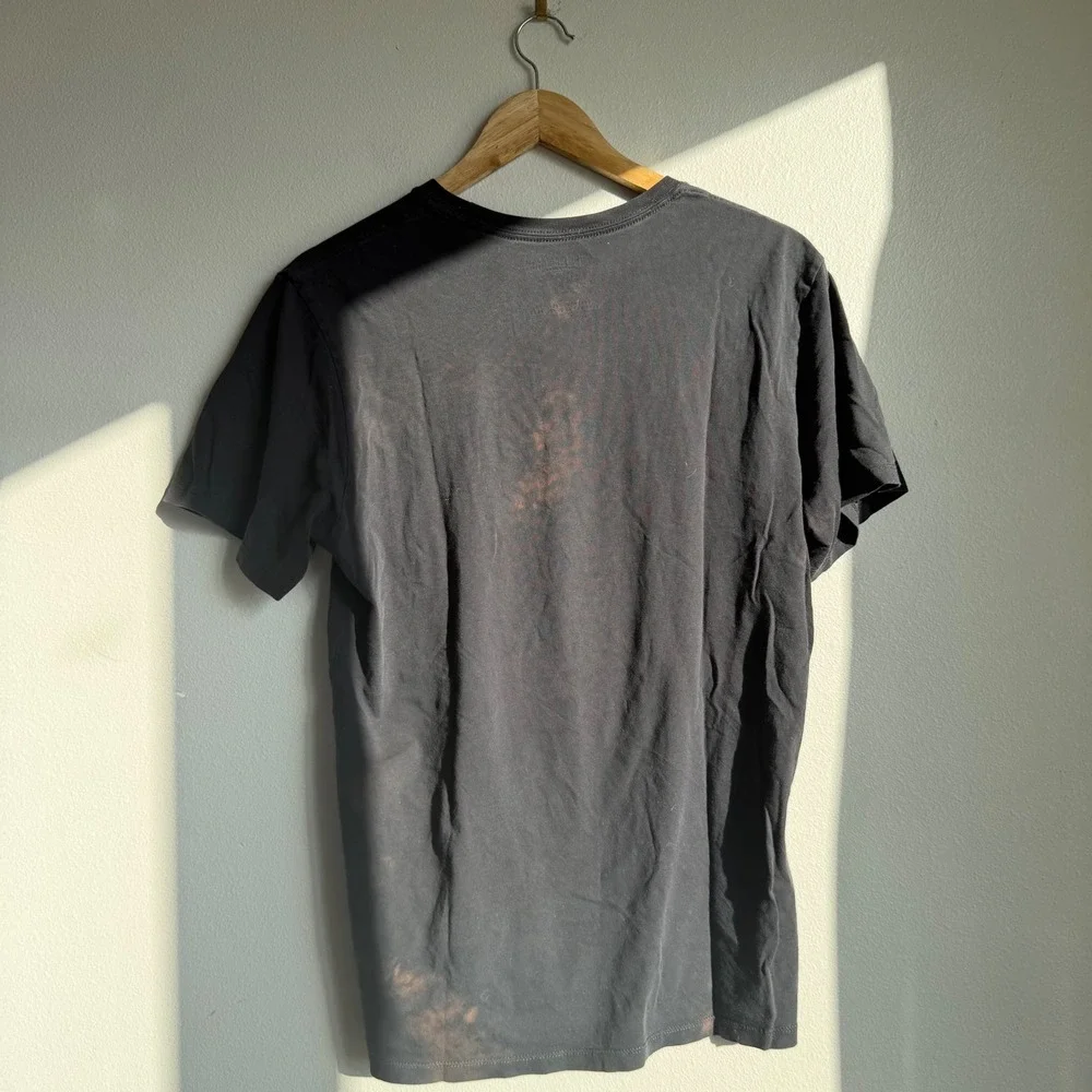True Religion Distressed‎ Black T-Shirt Size Medium
